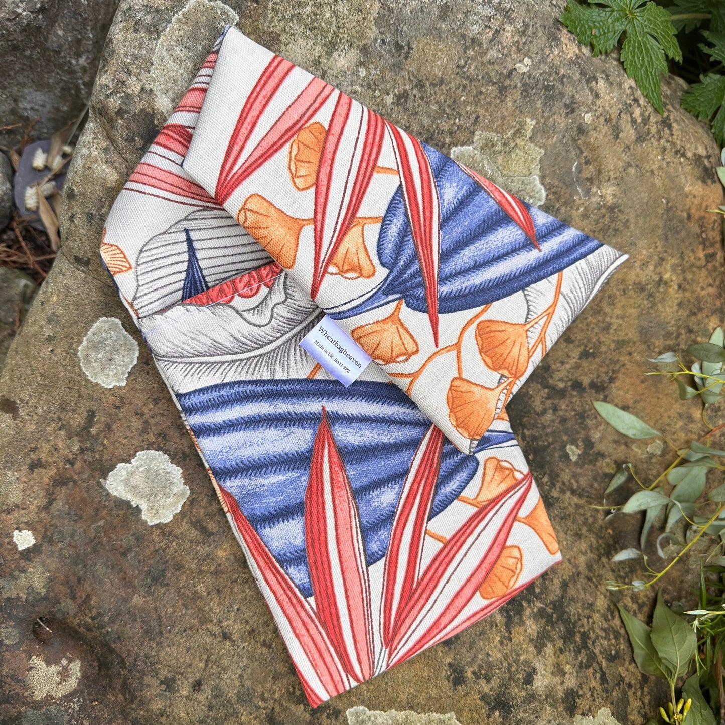 Sunny Maldives flax seed filled eye pillows with added dried lavender buds