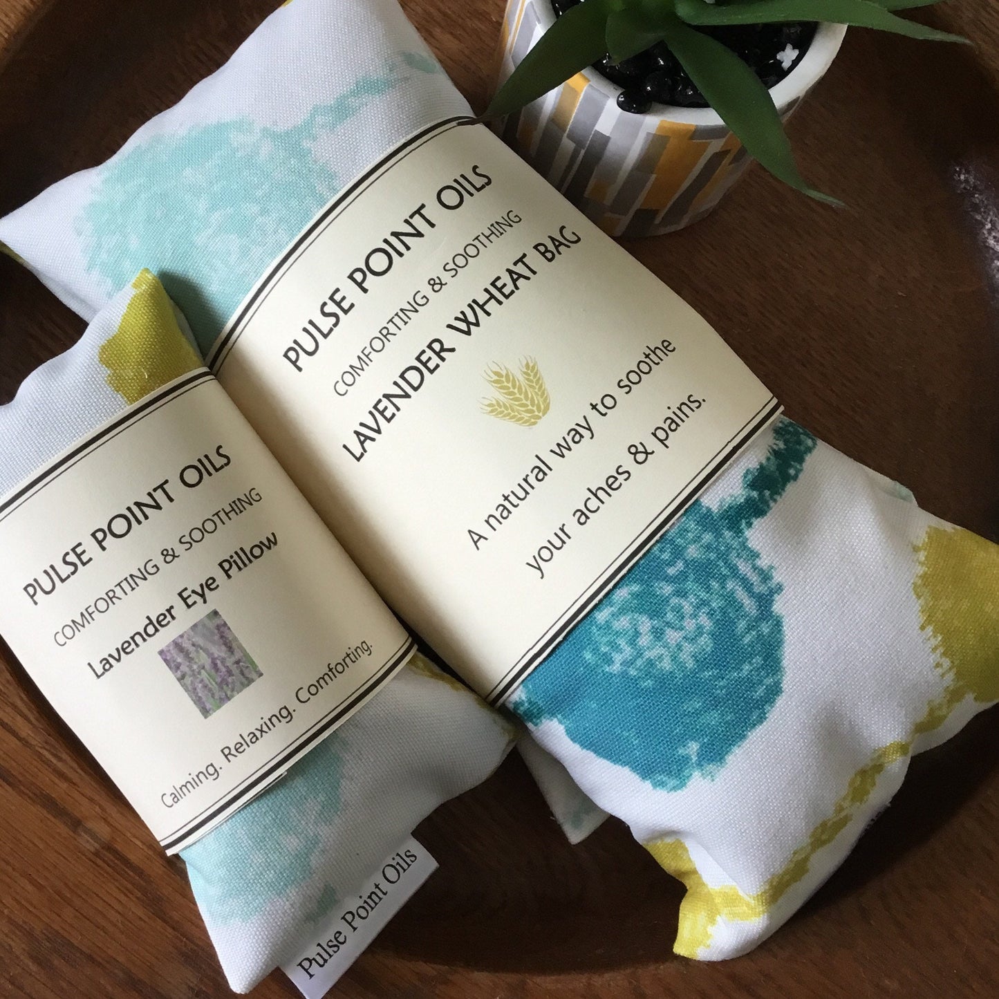 wheat bags and eye pillow gifts for daily self care and wellness from WheatBagHeaven