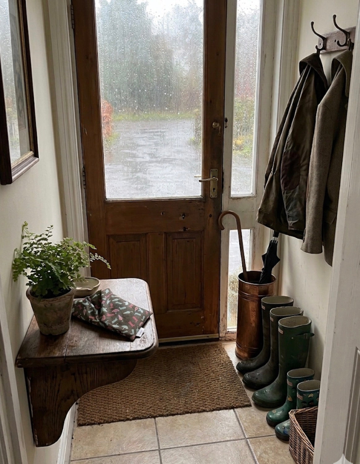 Children's Rainy Day Lavender Wheat Bag – Soothing Heat Pack for Bedtime & Tummy Comfort