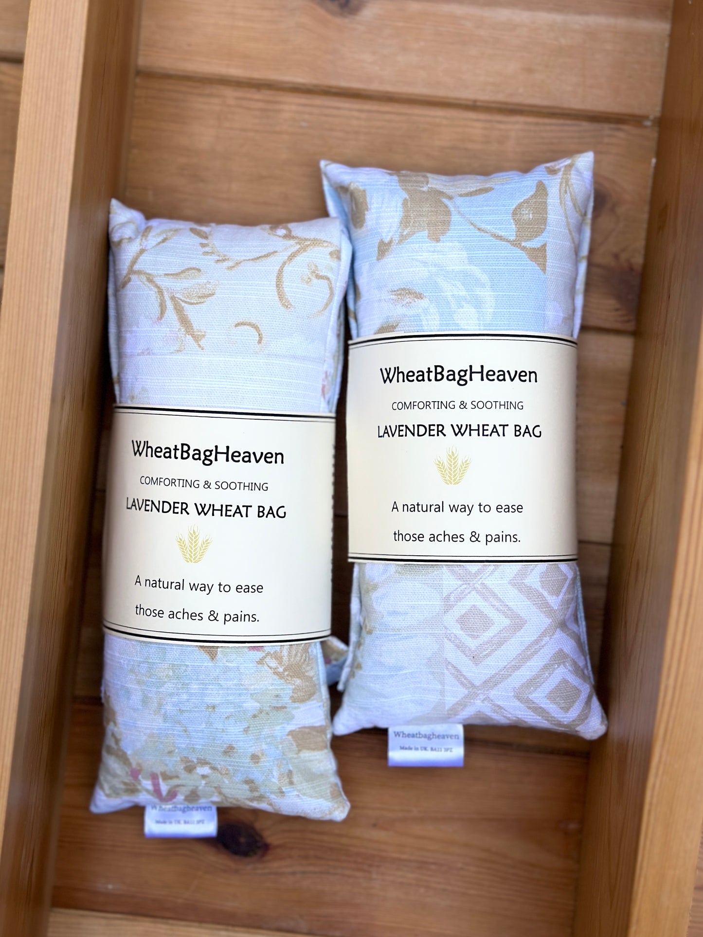 Practical lavender scented wheat bags for a relaxing stress-free lifestyle