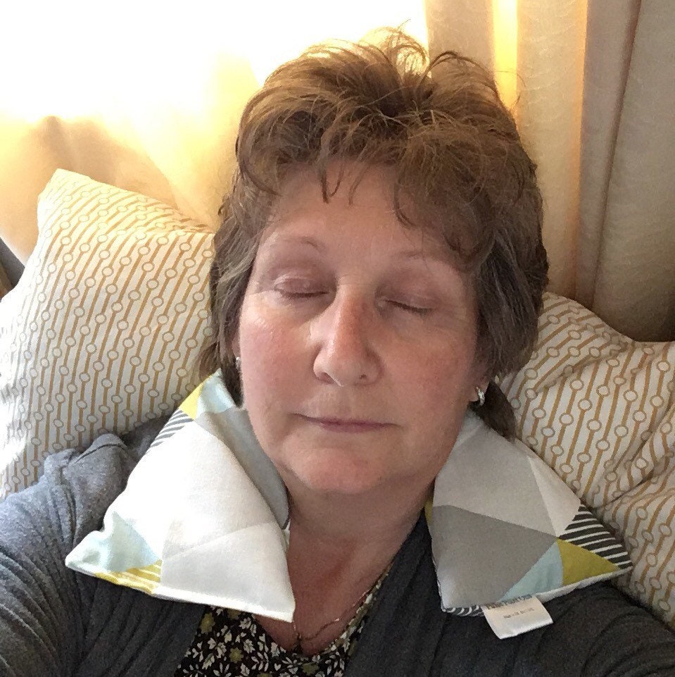 Long wheat bags with lavender neck wrap get well soon practical